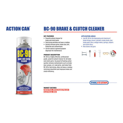 Action Can BC-90 Solvent Cleaner 500ml