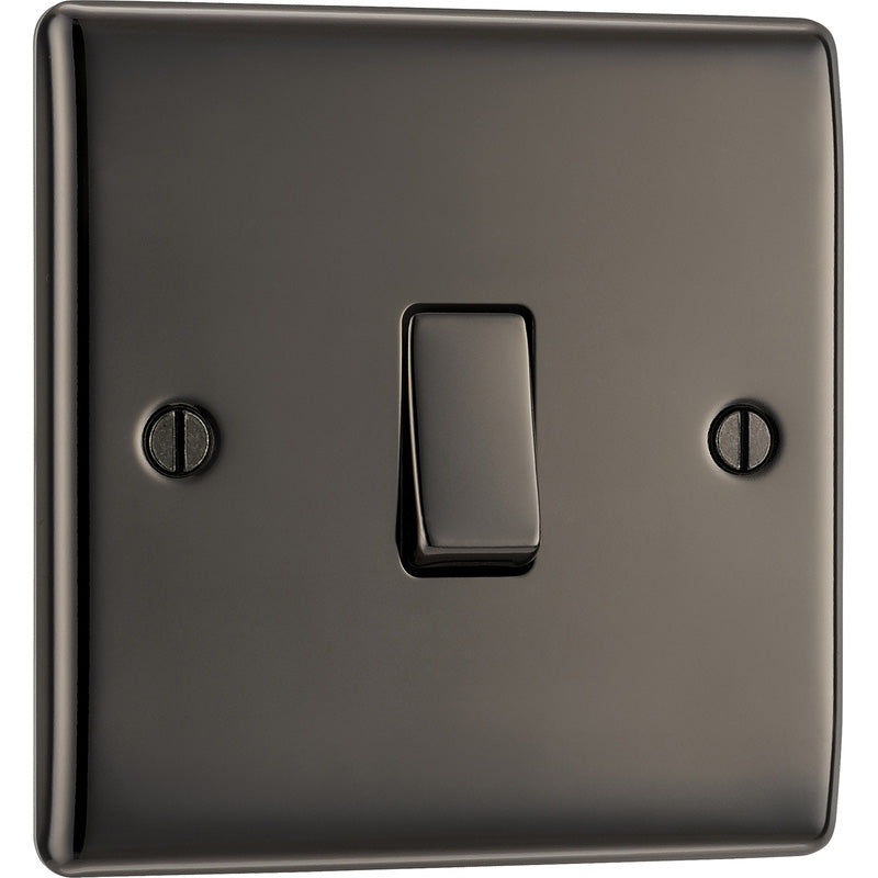 BG Nexus Metal Black Nickel Switch   2 Way