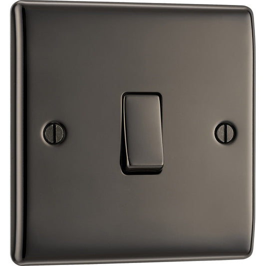 BG Nexus Metal Black Nickel Switch   2 Way