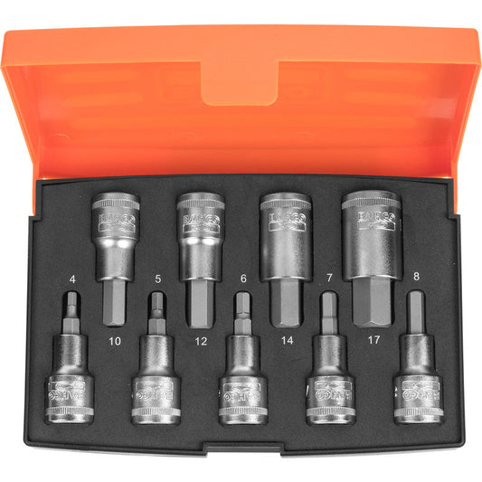 Bahco Hex Socket Set 9 Piece