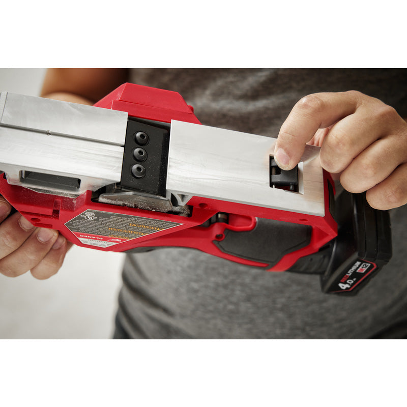 Milwaukee M12BLP-402X Brushless Planer 2 x 4.0Ah