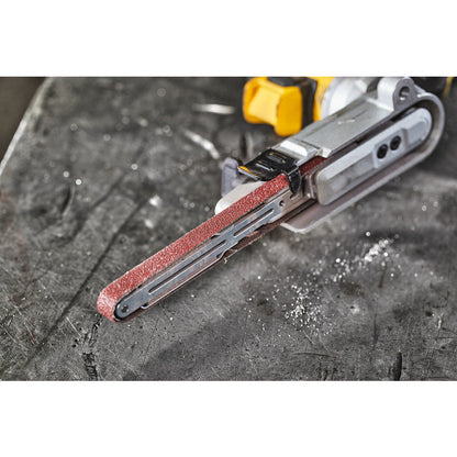 DCM200E 18V XR Brushless Band File – Precision Grinding 2 x 1.7Ah