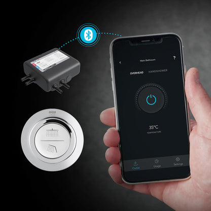 Mira Mode Maxim Thermostatic Digital Mixer Shower High Pressure / Combi Ceiling Fed