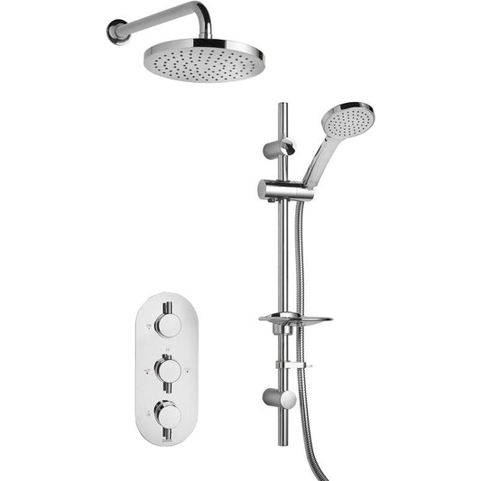 Deva Newton Thermostatic Concealed Valve Diverter Mixer Shower