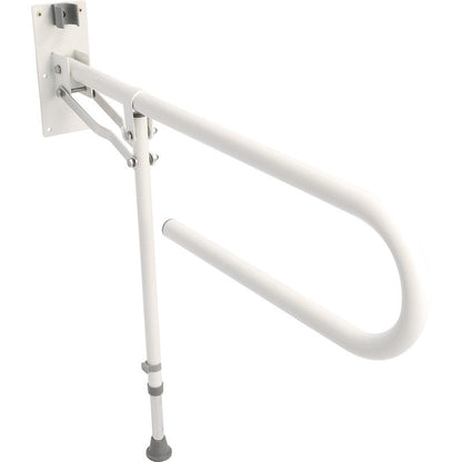Croydex Drop Down Grab Bar with Leg