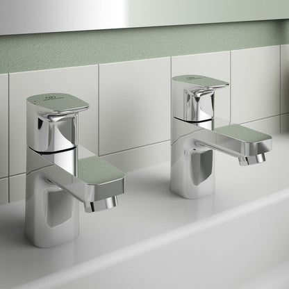Ideal Standard Ceraplan Taps Basin Pillar