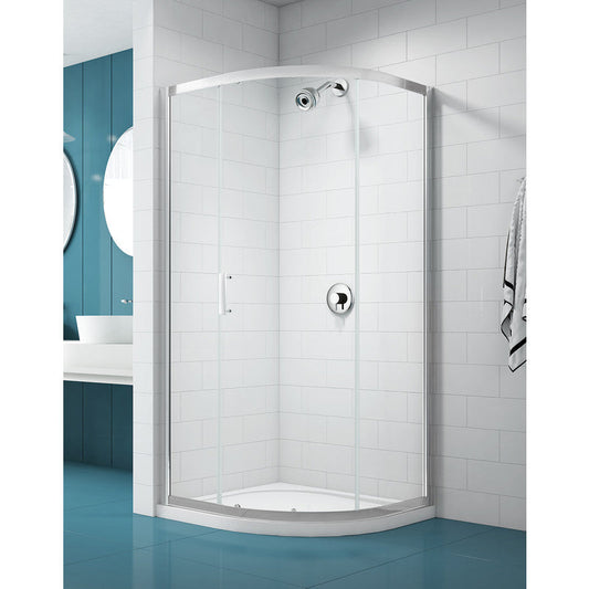 Merlyn NIX Sliding 1 Door Quadrant Shower Enclosure 900 x 900mm