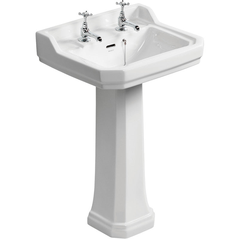 Ideal Standard Waverley Classic Basin & Pedestal Pack