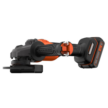 Black & Decker 18V Brushless Angle Grinder 1 x 2.0Ah