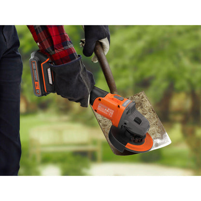Black & Decker 18V Brushless Angle Grinder 1 x 2.0Ah