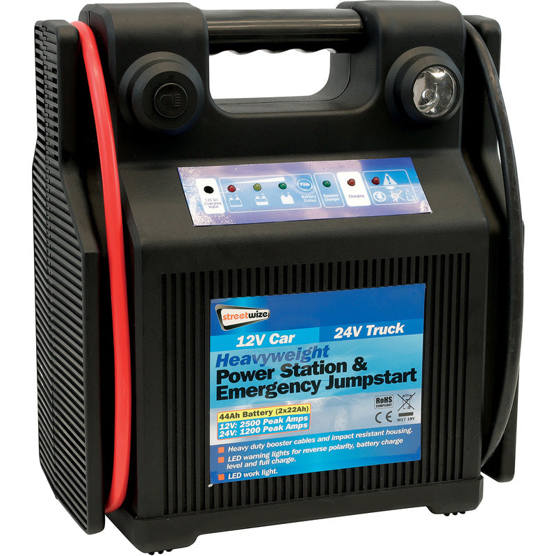 Streetwize Jump Starter 12/24V 44Ah
