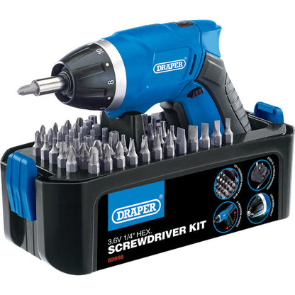 3.6V Cordless Screwdriver – Compact, Easy Everyday Fixing Tool