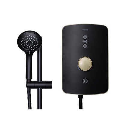 Triton Amala Electric Shower Brushed Brass 9.5kW