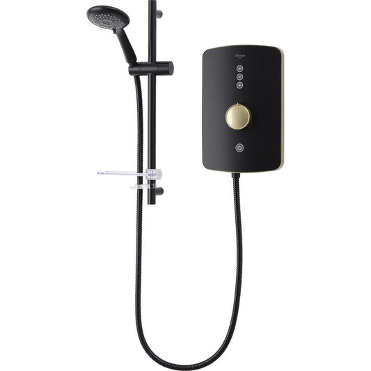 Triton Amala Electric Shower Brushed Brass 9.5kW