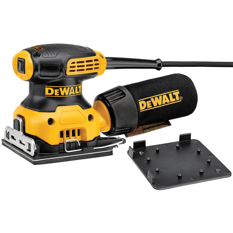 DWE6411-GB 230W 1/4 Sheet Sander 240V – Smooth Controlled Finishing