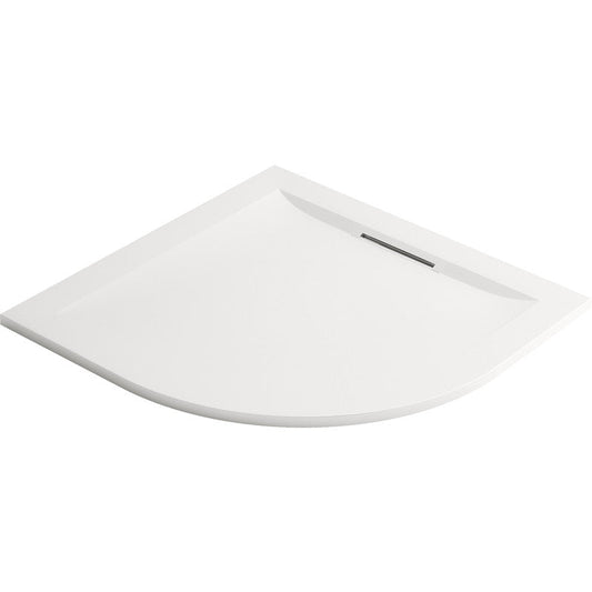 Mira Flight Level Offset Quadrant Anti-slip Shower Tray 1200 x 900mm LH