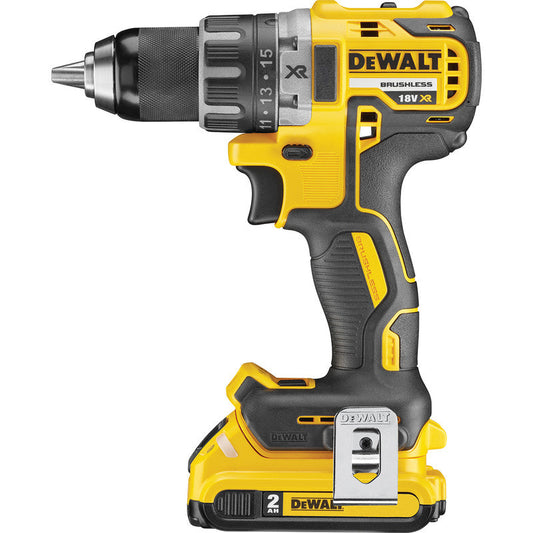 DCD791D2-GB 18V XR Brushless Compact Drill Driver – 2 x 2.0Ah