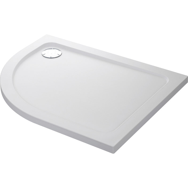 Mira Flight Safe Offset Quadrant Shower Tray RH