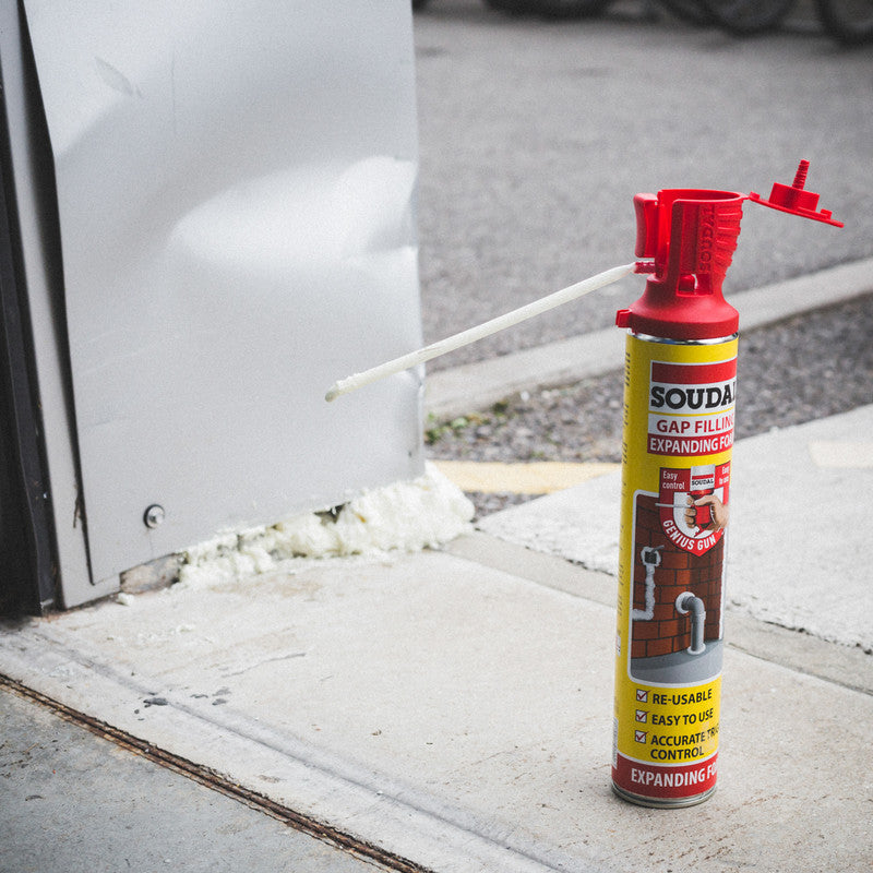 Soudal Genius Gun Gap Filling Expanding Foam