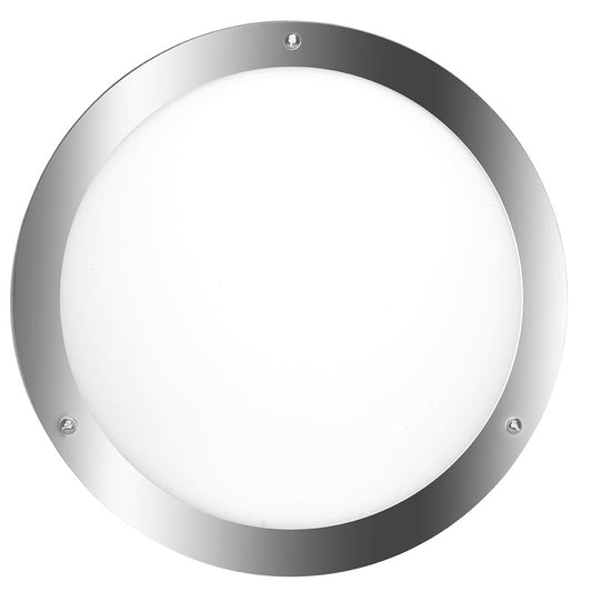 Meridian LED Glass Chrome Bathroom Fitting IP44 9W 545lm