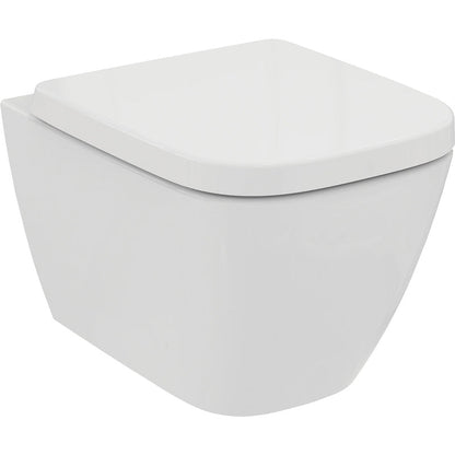 Ideal Standard i.life S Compact Wall Hung Toilet and Soft Close Seat