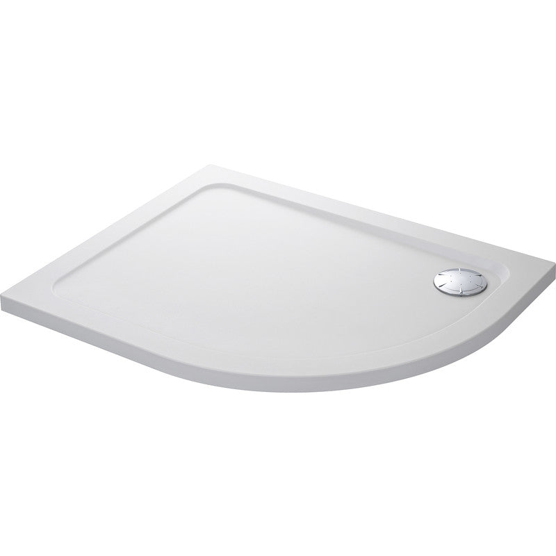 Mira Flight Safe Offset Quadrant Shower Tray LH