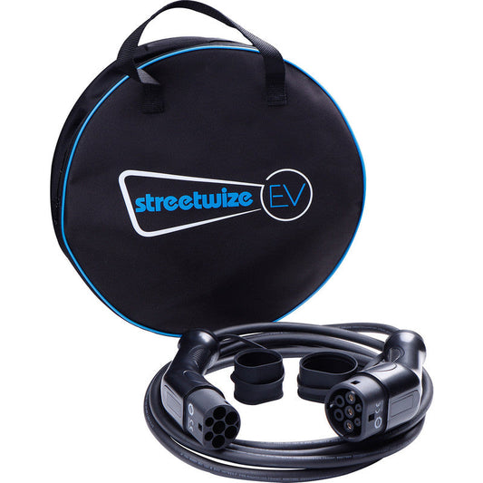 Streetwize Type 2 to Type 2 1 Phase EV Charging Cable 16A