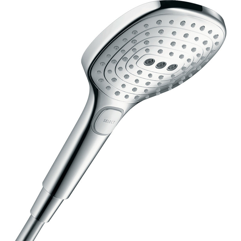 Hansgrohe Raindance Select E 120 3 Jet EcoSmart Shower Handset Chrome