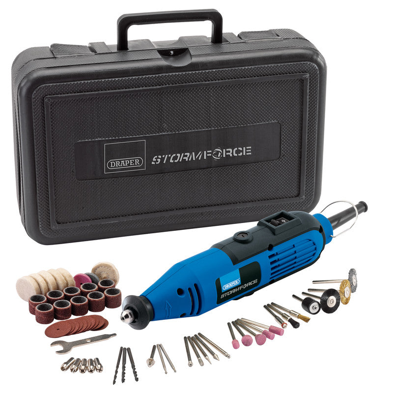 135W Rotary Multi-Tool Kit 230V – Precision Cutting, Grinding & Polishing