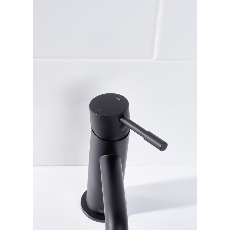 Bristan Mila Taps Black Basin Mixer