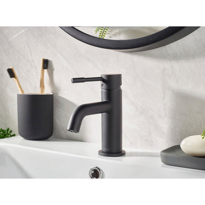 Bristan Mila Taps Black Basin Mixer