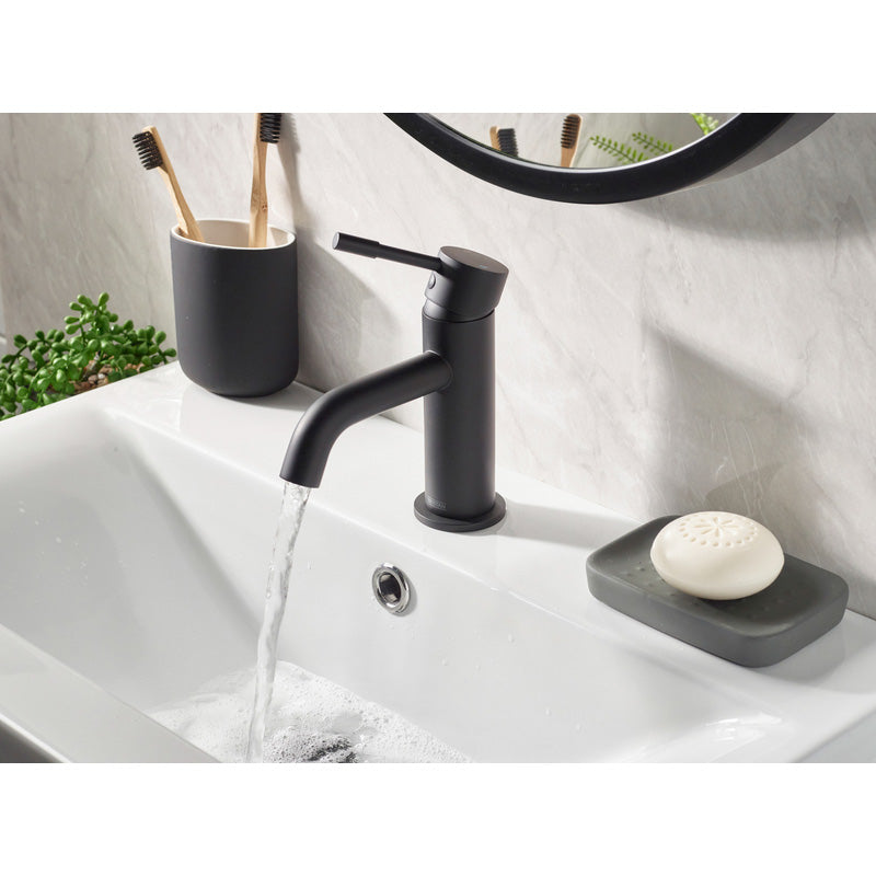Bristan Mila Taps Black Basin Mixer