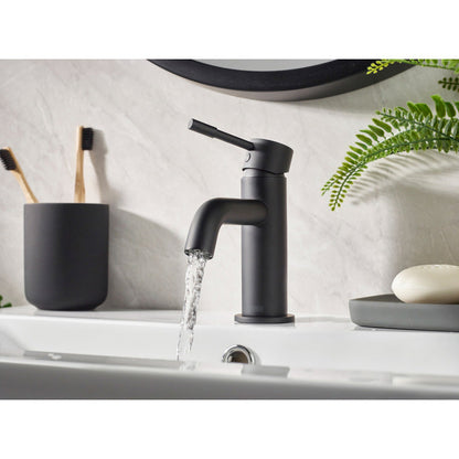 Bristan Mila Taps Black Basin Mixer