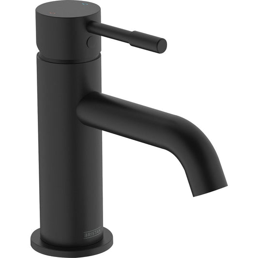 Bristan Mila Taps Black Basin Mixer