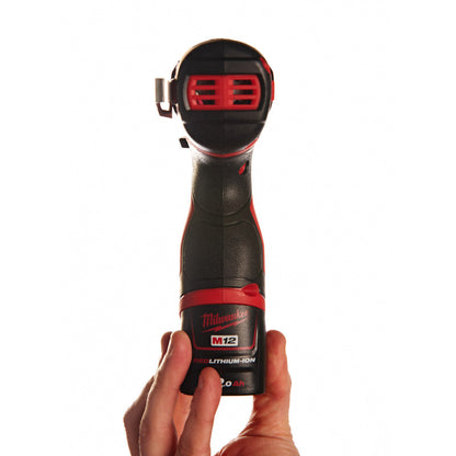 Milwaukee M12 BIW38-202C Sub Compact 3/8" Impact Wrench with Friction Ring 2 x 2.0Ah