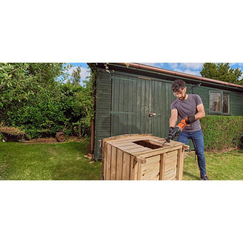 Corded Reciprocating Saw 230V – Fast Cutting Demolition