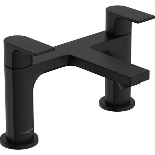 Hansgrohe Rebris E Bath Mixer Tap Matt Black