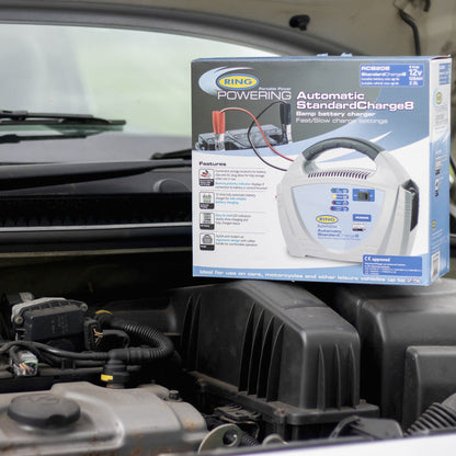 Ring Fully Auto Battery Charger 12V/8A