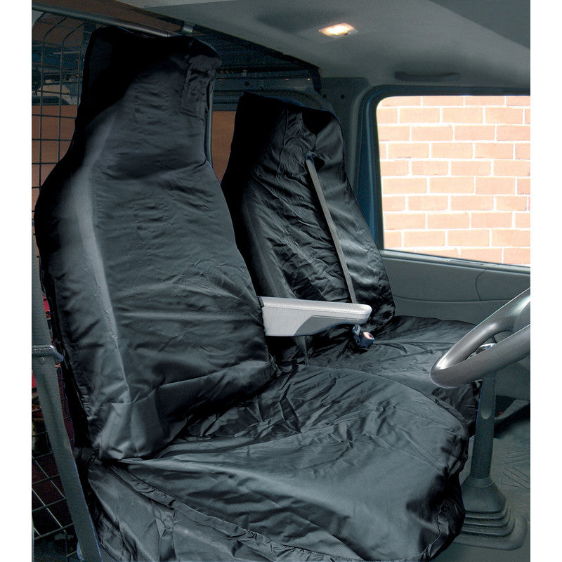 Streetwize Heavy Duty Van Seat Cover Set Black