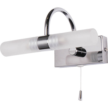 Kona LED Chrome Bathroom Wall Light IP44 G9 2 x 2.5W 250lm