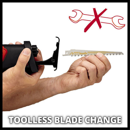 Einhell PXC 18V Professional Brushless Cordless Reciprocating Saw Body Only