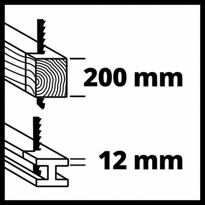 Einhell PXC 18V Professional Brushless Cordless Reciprocating Saw Body Only