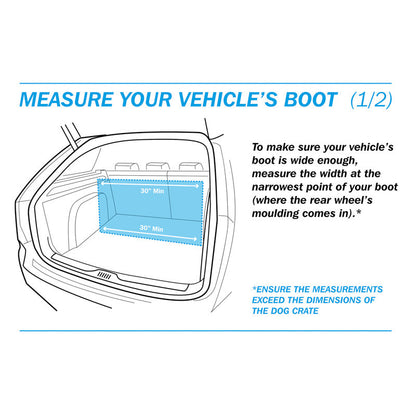 Streetwize Delux Slanted Dog Crate Medium