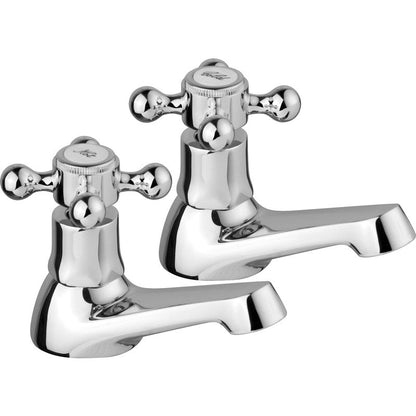 Ebb + Flo Traditional Taps Basin Pillar