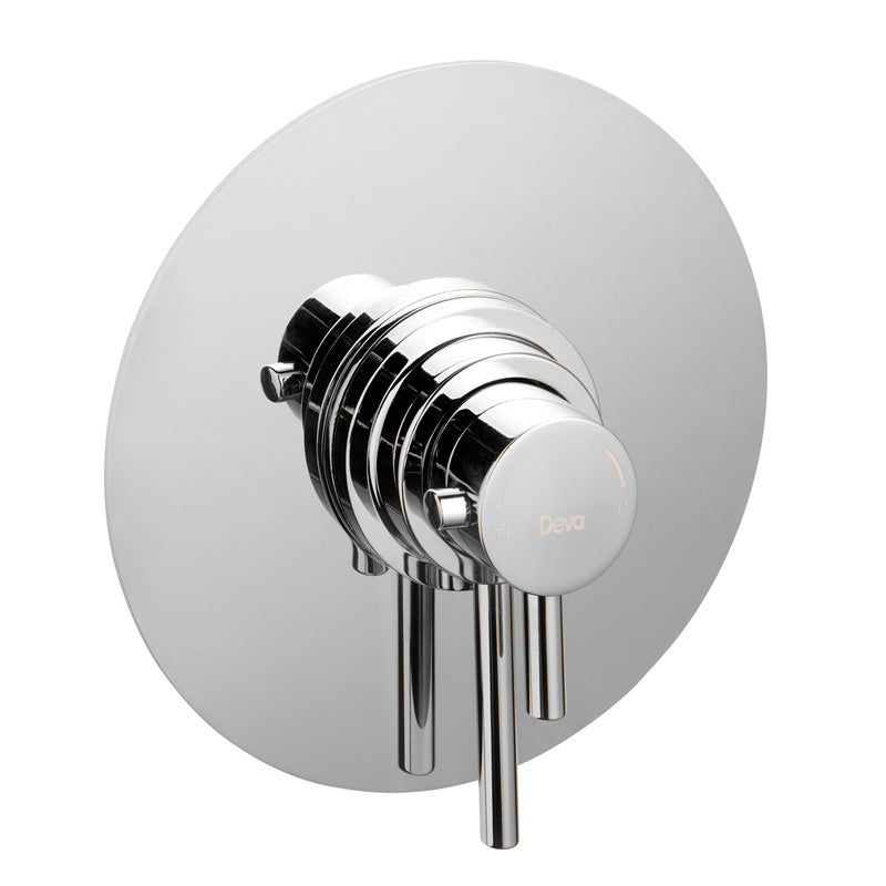 Deva Exposed/Concealed Dual Control Thermostatic Mixer Shower Valve