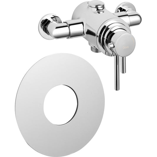 Deva Exposed/Concealed Dual Control Thermostatic Mixer Shower Valve