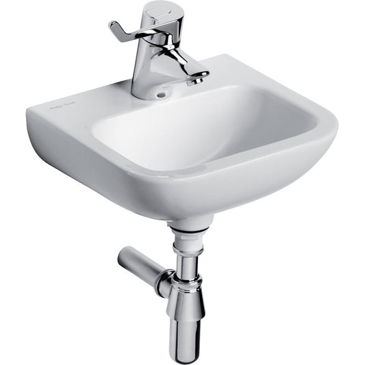 Armitage Shanks Contour 21 Cloakroom Basin 37cm 1 Tap Hole Left Hand