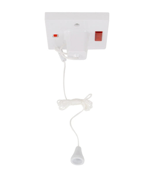 Axiom Ceiling Switch Pull Cord 45A Neon (Square)