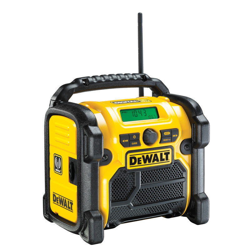 DCR020-GB 18V XR DAB Radio – Compact Jobsite Audio