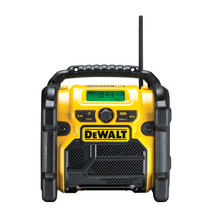 DCR020-GB 18V XR DAB Radio – Compact Jobsite Audio